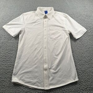 Kit and Ace Shirt Men's XS White Casual Button Down Tech Performance